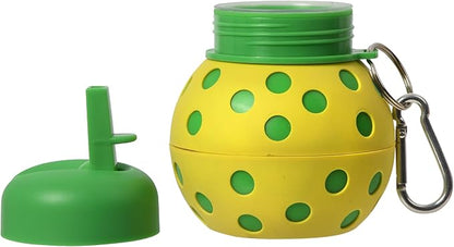 Windy City Novelties Collapsible Pickleball Silicone Water Bottle – 16 oz - Image 3