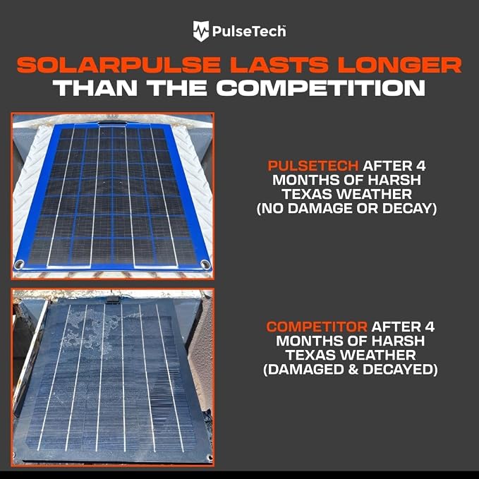 PulseTech SolarPulse SP-7 Solar Battery Charger Maintainer, 7 Watt - Image 4