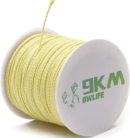 9KM DWLIFE Braided Kevlar Cord, 100lb~2000lb, High Tensile Strength, Flame by 9KMDWLIFE