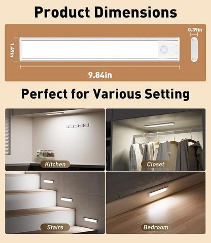 SZOKLED Motion Sensor Light Indoor, Closet Lights Rechargeable Battery Operated - Image 6
