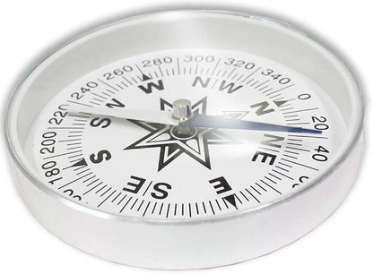 ADROIT Hikers Compass | 0.75", Key Ring | Accurate Navigation by ADROIT
