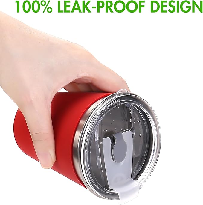 Kids Stainless Steel Cups with Lids, Spill Proof Metal Tumblers With Stainless - Image 3