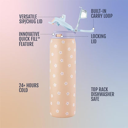Ello Pop & Fill 32oz Stainless Steel Water Bottle - Image 4