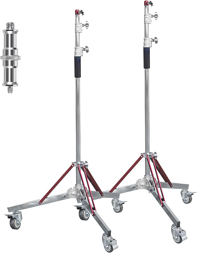 Kate 2 Pack Heavy Duty 10.8ft Light Stand by KateBackdropforPhotography