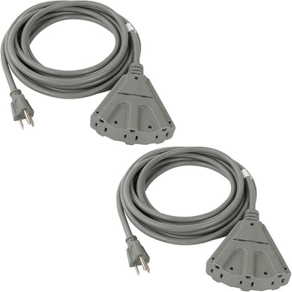 EP 2 Pack 6 Ft Outdoor Extension Cord by ENERGYPRO