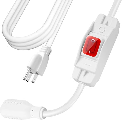 Extension Cord with Switch On/Off Waterproof Switch 10Ft No Plugging and by EasyToOperateLow-CostSolution