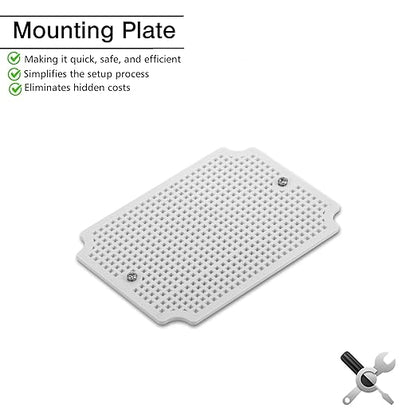 QILIPSU Outdoor Junction Box IP67 Waterproof Project Box ABS Plastic - Image 2