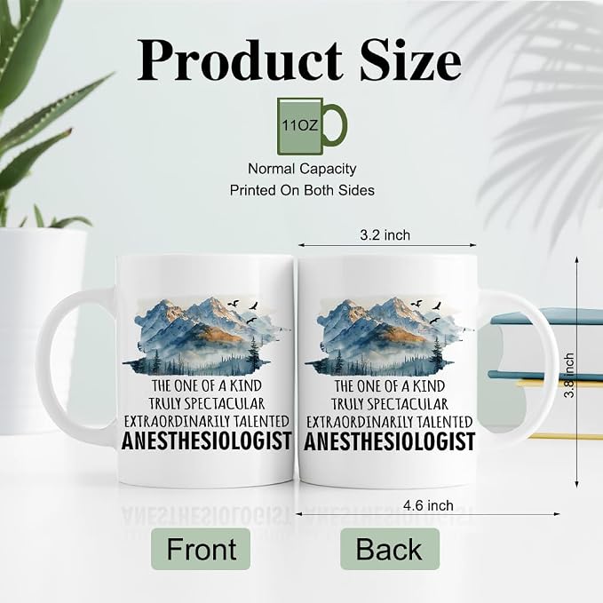 RZHV A Talented Anesthesiologist 11 Oz Novelty Mug, Funny Coffee Mug - Image 2
