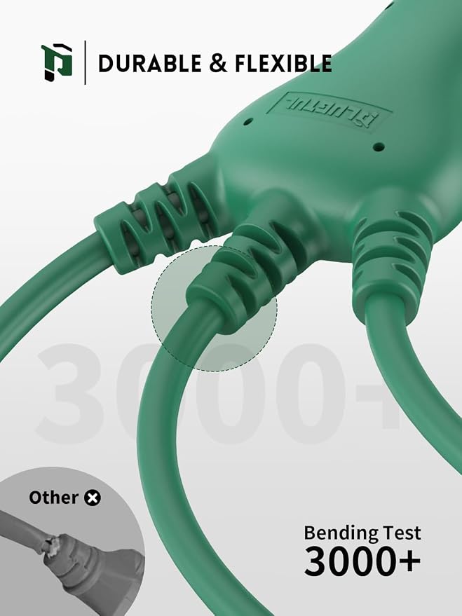 PLUGTUL 42FT Outdoor Extension Cord - Image 3