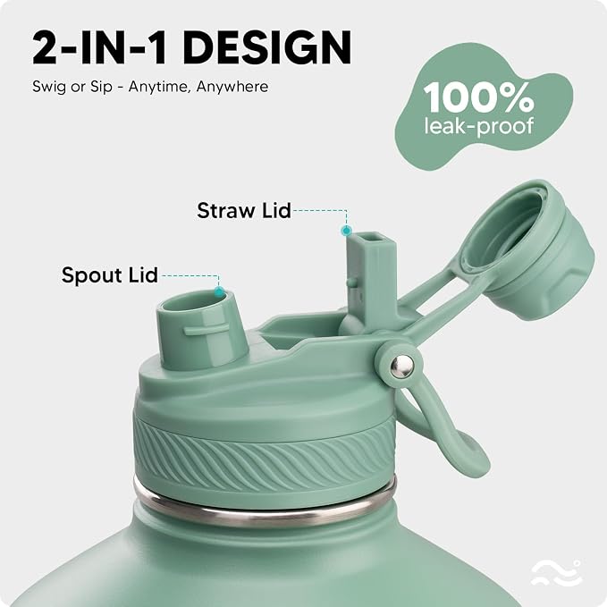 Swigina Gallon Insulated Water Bottle - Image 2