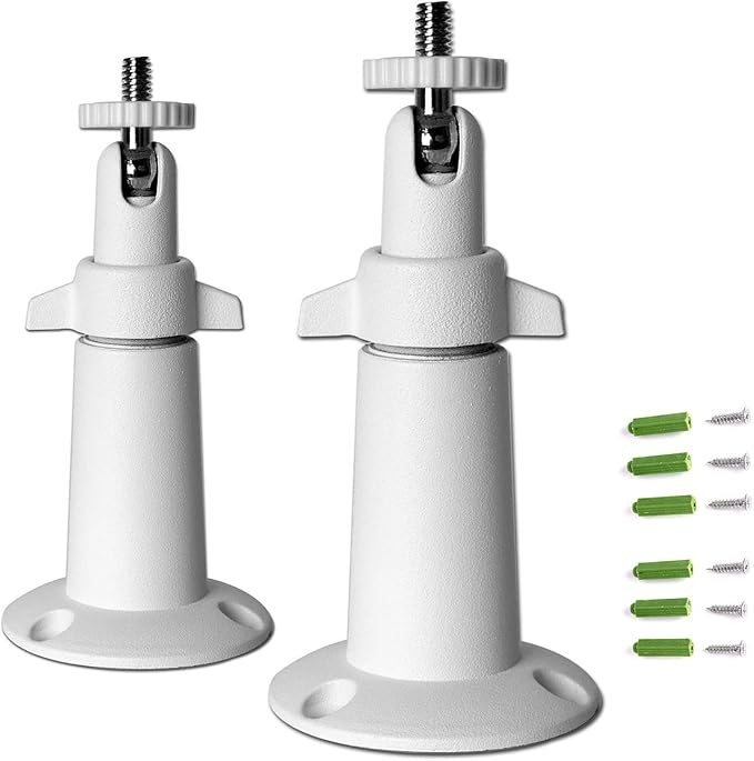 Security Camera Wall Mount Bracket Adjustable Indoor/Outdoor Mount Compatible by YiePhiot