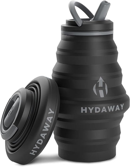 HYDAWAY 17oz Collapsible Water Bottle by HYDAWAY