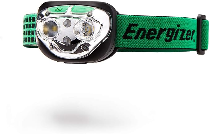 Energizer Vision LED Rechargeable Headlamp, Water Resistant Bright LED Headlamp by Energizer