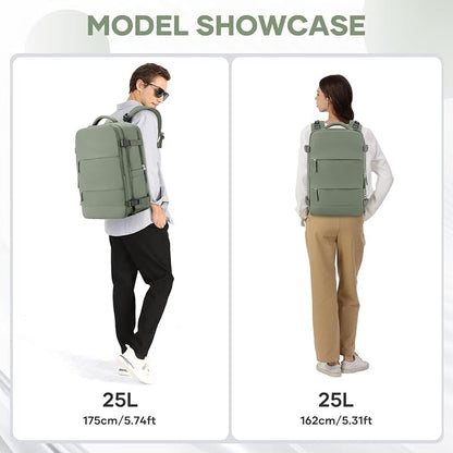 coowoz Travel Backpack For Women Men, Carry On Backpack, Hiking Backpack - Image 8