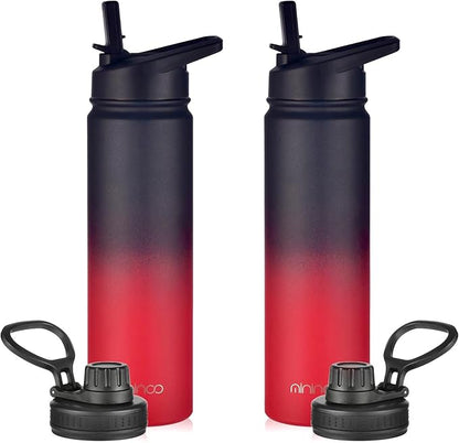 mininoo 24 oz Insulated Water Bottle by mininoo