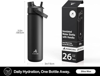POWCAN 26 oz Insulated Water Bottle - Image 6
