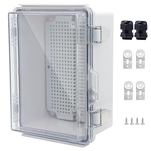 IP67 Waterproof Junction Box, ABS Plastic Electrical Enclosure by LuSumtly