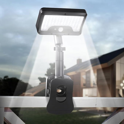 Clip on Solar Lights Outdoor by SunlightEncounter