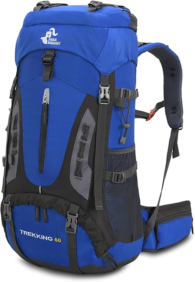 Bseash 60L Hiking Camping Backpack by Bseash