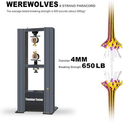 WEREWOLVES 650lb Paracord/Parachute Cord - Image 4