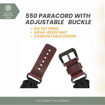 Savior Survival Gear Paracord Band, Compatible - Image 7