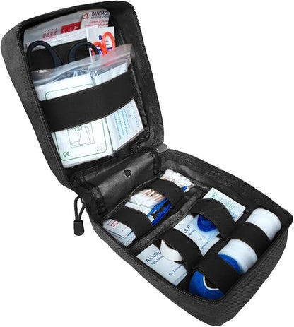 First Aid Kit EMT Medical IFAK Pouch, Molle Tactical Med Emergency Trauma Bag - Image 3