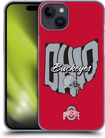 Head Case Designs Officially Licensed Ohio State University Map Football by CaseDesigns
