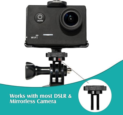 Aluminum Camera Tripod Adapter 1/4"-20 Conversion Adapter Mounts Compatible - Image 5