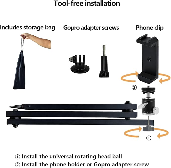 Tree Stand Phone Mount for Hunting, Treestand Phone Holder for Self Filming - Image 8