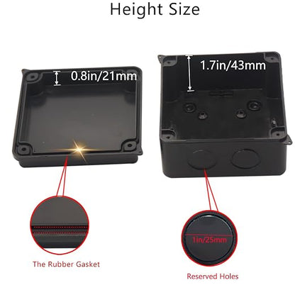 Project Box IP65 Waterproof Dustproof Junction Boxes ABS Plastic DIY Electronic - Image 4