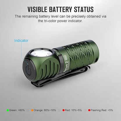 OLIGHT Perun 2 Mini Headlamp 1100 Lumens LED Head Flashlight, Rechargeable - Image 6