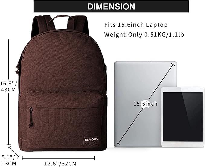 SUPACOOL Casual Laptop Backpack - Image 3