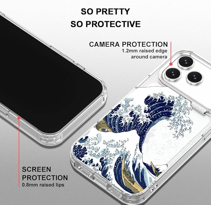 MOSNOVO for iPhone 17 Pro Max Case | Military Grade 6.6ft Drop Tested | Camera - Image 4