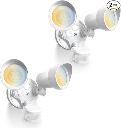 ALUSSO Motion Sensor Outdoor Lights, 30W 3500LM Flood Lights Outdoor 120V by ALUSSO