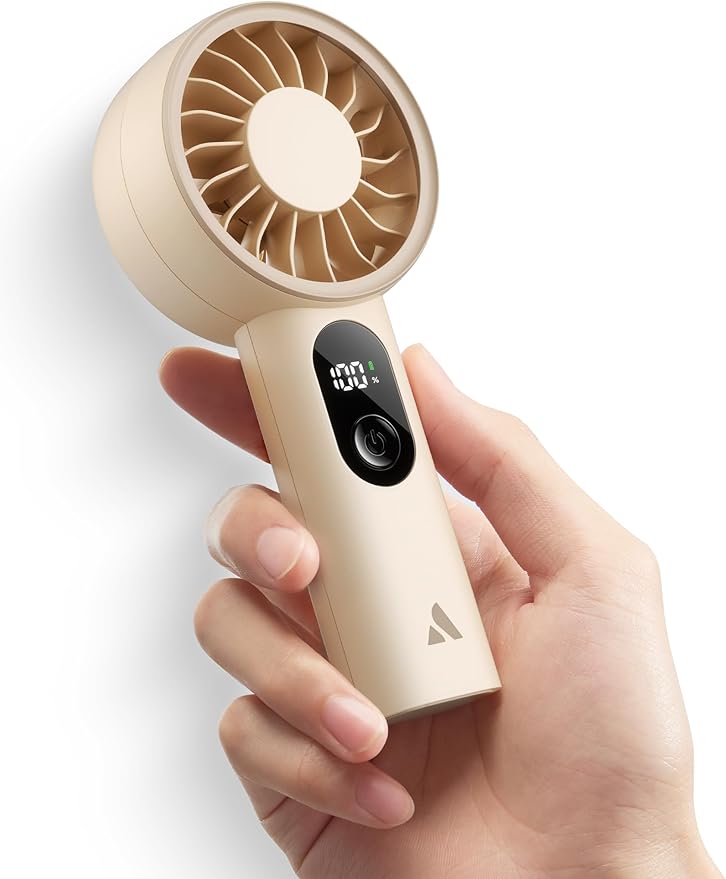Aecooly Mighty Portable Fan, Powerful Handheld Fan, USB Rechargeable, Mini by Aecooly