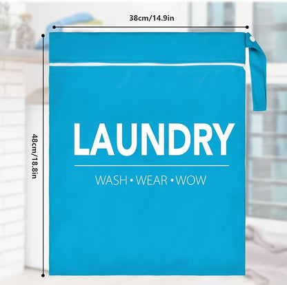 Sylfairy 2 Pcs Large Travel Laundry Bags, Waterproof Wet Dry Bags, Washable - Image 7