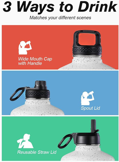 Coolflask 128 oz Gallon Water Bottle Insulated - Image 5