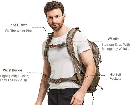 Diamond Candy Waterproof Hiking Backpack - Image 3