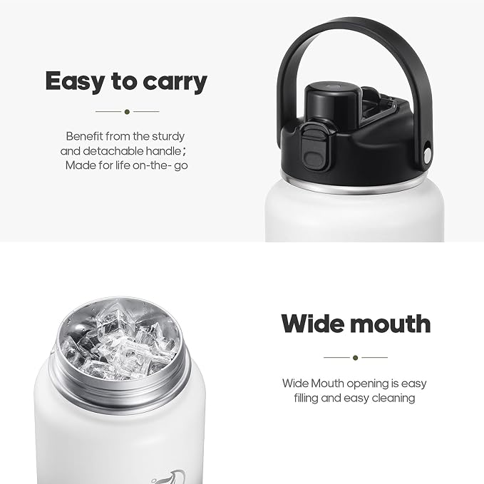 64oz Half Gallon Insulated Water Bottle - Image 6