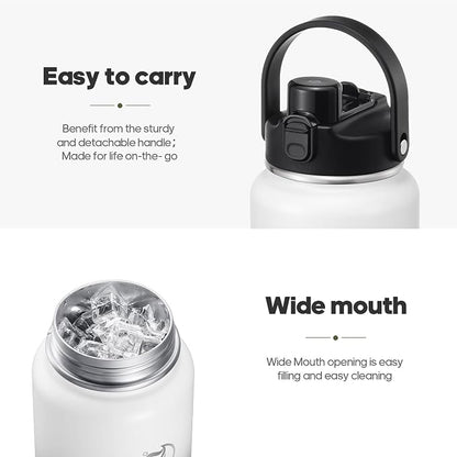 64oz Half Gallon Insulated Water Bottle - Image 6