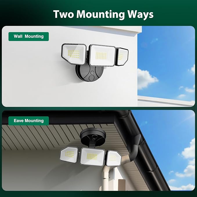 Flood Light Outdoors, 65W 6500 Lumen Super Bright LED Security Lights, 3 - Image 5