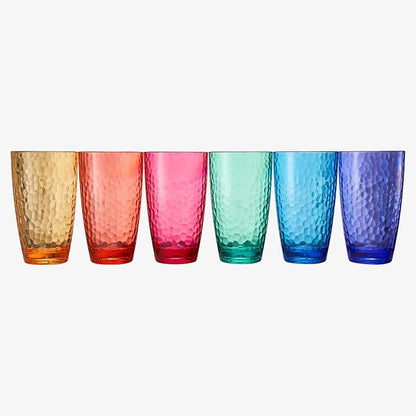 Khen Iceberg Plastic Reusable Drinking Glasses Restaurant Cups Style 19 oz - Image 6