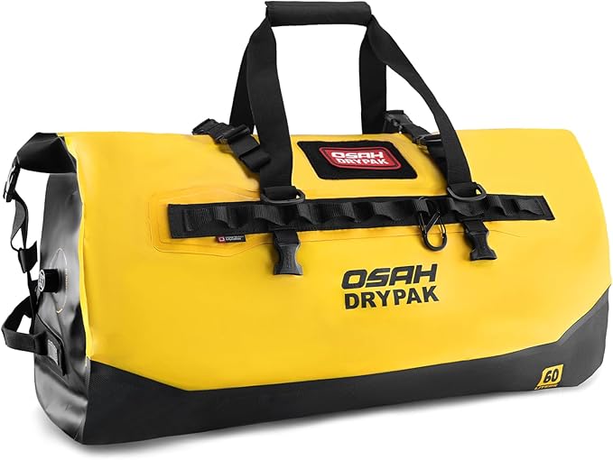 OSAH DRYPAK Waterproof Duffel Bag 25L/40L/60L – Heavy-Duty Motorcycle Tail Bag by OSAHDRYPAK