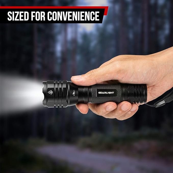 GearLight S1050 LED Flashlight High Lumens - Image 2