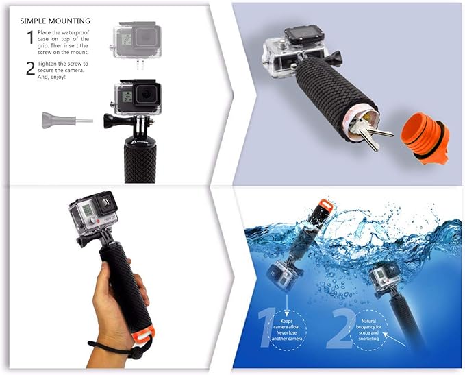 Waterproof Floating Hand Grip Compatible - Image 6