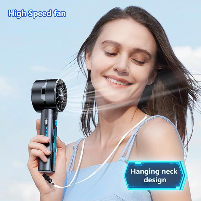 AaoLin 2pcs Portable Handheld Turbo Fan - Image 6