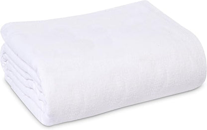 Linteum Textile Cotton Blended Hospital Patient Bath Blanket, Bed Bath Sheet by LinteumTextileSupply