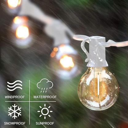 SUNTHIN White String Lights, 97FT White Outdoor Lights - Image 3