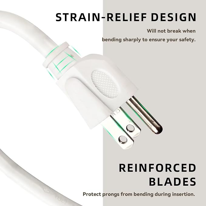 10ft Outdoor Extension Cord - Image 3