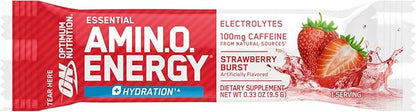 Optimum Nutrition Amino Energy Plus Hydration Packets, On-The-Go Energy Powder - Image 8